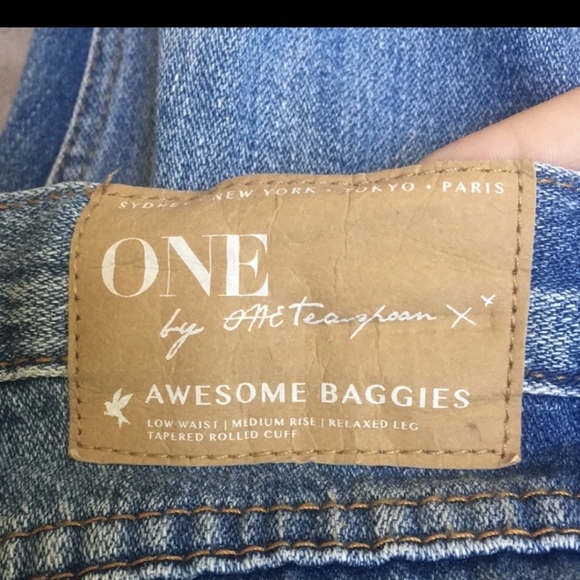 One Teaspoon Awesome Baggies Destroyed Jean - Picture 7 of 9